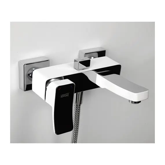 СМЕСИТЕЛЬ ДЛЯ ВАННЫ С КОРОТКИМ ИЗЛИВОМ WASSERKRAFT ALLER 1061WHITE