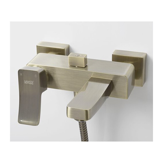 СМЕСИТЕЛЬ ДЛЯ ВАННЫ С КОРОТКИМ ИЗЛИВОМ WASSERKRAFT EXTER 1601