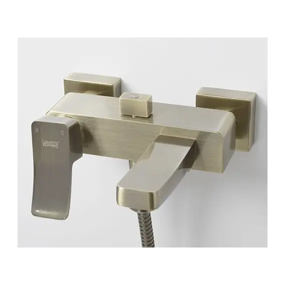 СМЕСИТЕЛЬ ДЛЯ ВАННЫ С КОРОТКИМ ИЗЛИВОМ WASSERKRAFT EXTER 1601