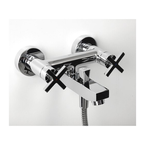 СМЕСИТЕЛЬ ДЛЯ ВАННЫ С КОРОТКИМ ИЗЛИВОМ WASSERKRAFT WESER 7801