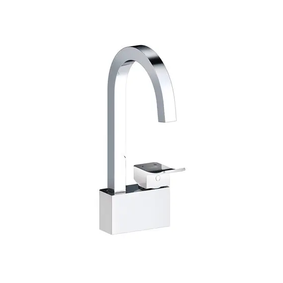 СМЕСИТЕЛЬ ДЛЯ КУХНИ С ПОВОРОТНЫМ ИЗЛИВОМ WASSERKRAFT ALLER 1067 WHITE