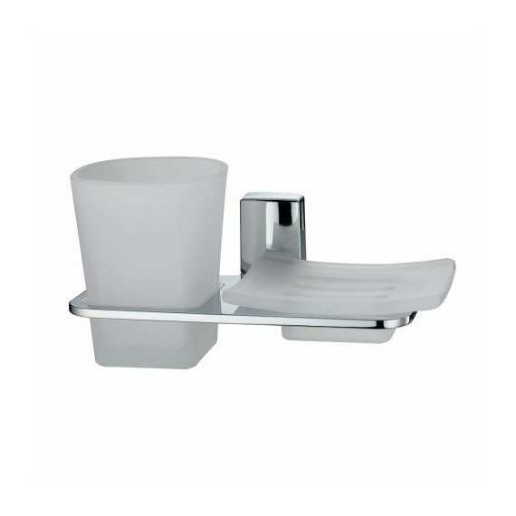 ДЕРЖАТЕЛЬ СТАКАНА И МЫЛЬНИЦЫ WASSERKRAFT LEINE K-5026