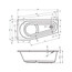 ВАННА АКРИЛОВАЯ RIHO DELTA 160X80 L