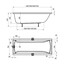 ВАННА АКРИЛОВАЯ RAVAK CLASSIC 170X70