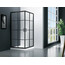 ДУШЕВОЙ УГОЛ VECONI ROVIGO RV-09,900X900X1950, ЧЕРНЫЙ, СТЕКЛО ПРОЗРАЧНОЕ