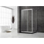 ДУШЕВОЙ УГОЛ VECONI ROVIGO RV-031, 1100Х900Х1950, ХРОМ, СТЕКЛО ПРОЗРАЧНОЕ