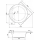АКРИЛОВАЯ ВАННА CEZARES FI CORNER