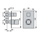 СМЕСИТЕЛЬ ДЛЯ ДУША С ДЕВИАТОРОМ EMMEVI GEA CR26029 СМЕСИТЕЛЬ ДЛЯ ДУША С ДЕВИАТОРОМ EMMEVI GEA CR26029