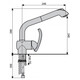 СМЕСИТЕЛЬ ДЛЯ КУХНИ EMMEVI DAKOTA 73066 СМЕСИТЕЛЬ ДЛЯ КУХНИ EMMEVI DAKOTA 73066