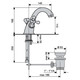СМЕСИТЕЛЬ ДЛЯ РАКОВИНЫ EMMEVI DECO CLASSIC 12013 СМЕСИТЕЛЬ ДЛЯ РАКОВИНЫ EMMEVI DECO CLASSIC 12013