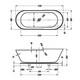 ВАННА АКРИЛОВАЯ KOLPA SAN ATYS RETRO FS 172X70 ВАННА АКРИЛОВАЯ KOLPA SAN ATYS RETRO FS 172X70