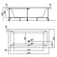 ВАННА АКРИЛОВАЯ KOLPA SAN RAPIDO 200X90 ВАННА АКРИЛОВАЯ KOLPA SAN RAPIDO 200X90