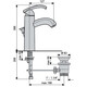 СМЕСИТЕЛЬ ДЛЯ РАКОВИНЫ EMMEVI DAKOTA 73003BIG СМЕСИТЕЛЬ ДЛЯ РАКОВИНЫ EMMEVI DAKOTA 73003BIG