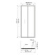 ДУШЕВАЯ ДВЕРЬ WASSERKRAFT WESER 78F04 ДУШЕВАЯ ДВЕРЬ WASSERKRAFT WESER 78F04
