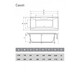 ВАННА АКРИЛОВАЯ VAYER CASOLI 170X75 ВАННА АКРИЛОВАЯ VAYER CASOLI 170X75