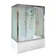 ДУШЕВАЯ КАБИНА DETO EM4517GM+EL С ГИДРОМАССАЖЕМ И ЭЛЕКТРИКОЙ