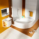 ВАННА УГЛОВАЯ RAVAK NEW DAY 140X140 ВАННА УГЛОВАЯ RAVAK NEW DAY 140X140