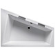 ВАННА АКРИЛОВАЯ С МОНОЛИТНОЙ ПАНЕЛЬЮ RIHO DOPPIO PLUG & PLAY L 180X130