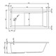 ВАННА АКРИЛОВАЯ RIHO LUSSO PLUS 170X80 ВАННА АКРИЛОВАЯ RIHO LUSSO PLUS 170X80