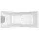 ВАННА АКРИЛОВАЯ RIHO STILL SHOWER LED 180X80