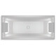 ВАННА АКРИЛОВАЯ RIHO STILL SQUARE LED LR 180X80