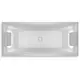 ВАННА АКРИЛОВАЯ RIHO STILL SQUARE LED LR 170X75