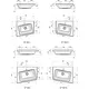 УМЫВАЛЬНИК RAVAK УГЛОВОЙ 10° 550 ИЗ ЛИТОГО МРАМОРА ПРАВЫЙ