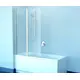 ШТОРКА ДЛЯ ВАННЫ RAVAK CVS2-100 L БЛЕСТЯЩИЙ+ТРАНСПАРЕНТ