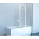 ШТОРКА ДЛЯ ВАННЫ RAVAK CVS2-100 P БЛЕСТЯЩИЙ+ТРАНСПАРЕНТ