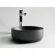 УМЫВАЛЬНИК ЧАША НАКЛАДНАЯ КРУГЛАЯ (ЦВЕТ ЧЁРНЫЙ МАТОВЫЙ) CERAMICA NOVA ELEMENT 355X355X125 ММ