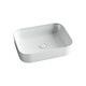 УМЫВАЛЬНИК ЧАША НАКЛАДНАЯ ПРЯМОУГОЛЬНАЯ CERAMICA NOVA ELEMENT 500X390X130 ММ