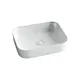 УМЫВАЛЬНИК ЧАША НАКЛАДНАЯ ПРЯМОУГОЛЬНАЯ CERAMICA NOVA ELEMENT 500X390X130 ММ