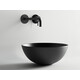 УМЫВАЛЬНИК ЧАША НАКЛАДНАЯ КРУГЛАЯ (ЦВЕТ ЧЁРНЫЙ МАТОВЫЙ) CERAMICA NOVA ELEMENT 358X358X155 ММ