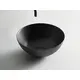 УМЫВАЛЬНИК ЧАША НАКЛАДНАЯ КРУГЛАЯ (ЦВЕТ ЧЁРНЫЙ МАТОВЫЙ) CERAMICA NOVA ELEMENT 358X358X155 ММ
