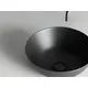 УМЫВАЛЬНИК ЧАША НАКЛАДНАЯ КРУГЛАЯ (ЦВЕТ ЧЁРНЫЙ МАТОВЫЙ) CERAMICA NOVA ELEMENT 358X358X155 ММ