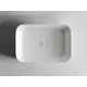 УМЫВАЛЬНИК ЧАША НАКЛАДНАЯ ПРЯМОУГОЛЬНАЯ CERAMICA NOVA ELEMENT 600X420X140 ММ