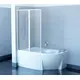 ШТОРКА ДЛЯ ВАННЫ RAVAK VSK2 ROSA 150 L ТРАНСПАРЕНТ