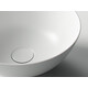 УМЫВАЛЬНИК ЧАША НАКЛАДНАЯ КРУГЛАЯ (ЦВЕТ БЕЛЫЙ МАТОВЫЙ) CERAMICA NOVA ELEMENT 358X358X155 ММ