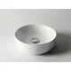 УМЫВАЛЬНИК ЧАША НАКЛАДНАЯ КРУГЛАЯ (ЦВЕТ БЕЛЫЙ МАТОВЫЙ) CERAMICA NOVA ELEMENT 355X355X125 ММ
