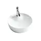 УМЫВАЛЬНИК ЧАША НАКЛАДНАЯ КРУГЛАЯ CERAMICA NOVA ELEMENT 435X435X135 ММ