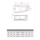 ВАННА АКРИЛОВАЯ VAYER BOOMERANG (EH) 180X100 L