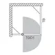 ДУШЕВОЙ УГОЛОК ROLTECHNIK TOWER LINE TDO1/1100+TB/800