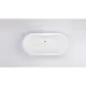 АКРИЛОВАЯ ВАННА BLACK & WHITE SB111 WHITE 180X75