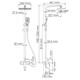 ДУШЕВОЙ КОМПЛЕКТ СО СМЕСИТЕЛЕМ WASSERKRAFT A16501