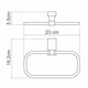 ДЕРЖАТЕЛЬ ПОЛОТЕНЕЦ WASSERKRAFT LEINE K-5060 ДЕРЖАТЕЛЬ ПОЛОТЕНЕЦ WASSERKRAFT LEINE K-5060