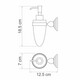 ДОЗАТОР ДЛЯ ЖИДКОГО МЫЛА WASSERKRAFT AMMER K-7099 ДОЗАТОР ДЛЯ ЖИДКОГО МЫЛА WASSERKRAFT AMMER K-7099