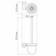 ЩЕТКА ДЛЯ УНИТАЗА WASSERKRAFT DONAU K-9427 ЩЕТКА ДЛЯ УНИТАЗА WASSERKRAFT DONAU K-9427