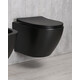 УНИТАЗ ПОДВЕСНОЙ GID BM2198 ЧЕРНЫЙ МАТОВЫЙ