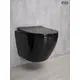 УНИТАЗ ПОДВЕСНОЙ GID BS2198 ЧЕРНЫЙ ГЛЯНЦЕВЫЙ ПОД КАМЕНЬ