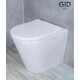 ПРИСТАВНОЙ УНИТАЗ GID TRS-263 БЕЛЫЙ БЕЗОБОДКОВЫЙ